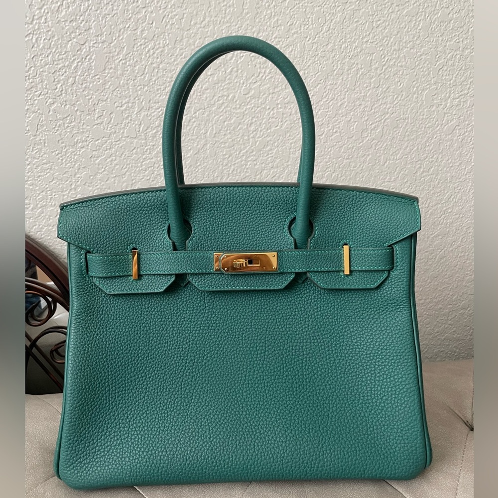 Hermes malachite birkin 30